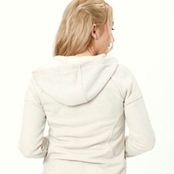 Spyder Cara Oatmeal Heather Full Zip Jacket Hoodie Large New $129 - Picture 2 of 4